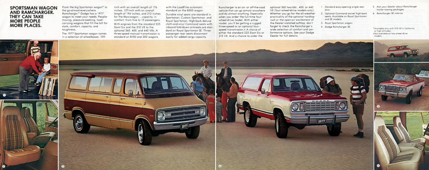 1977 Dodge Wagons Brochure Page 3